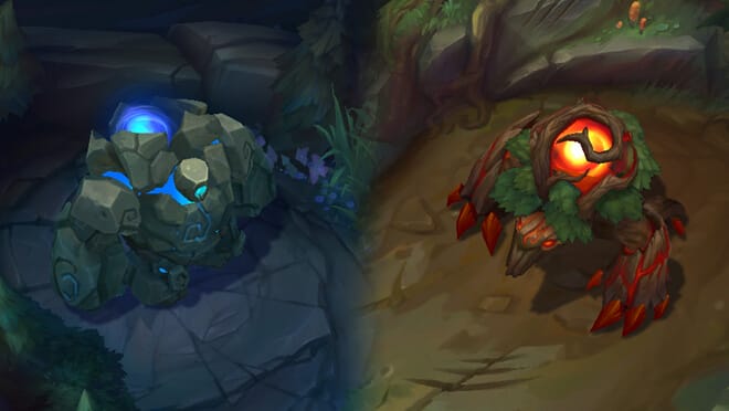 Picking Jungle Path to Either Red or Blue Buffs
