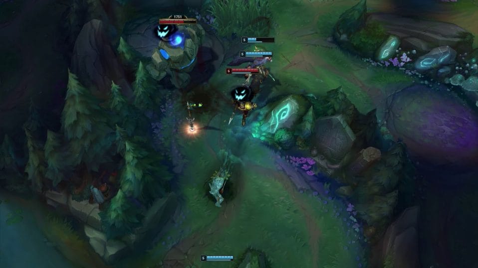 Battle in the Jungle with Warwick and J4 being Feared