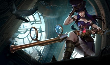 Counters e melhores parceiros de time para Caitlyn no LoL