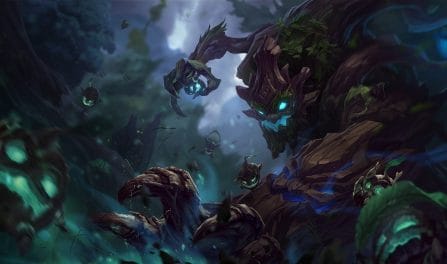 Todas as matchups de campeões do LoL contra Maokai